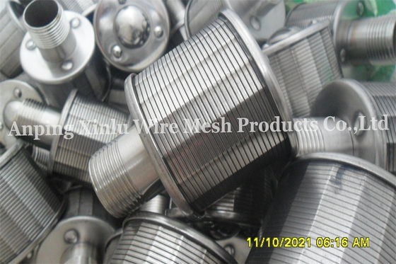 53mm M24 Johnson Wire Strainer Nozzle For ein Aktivkohle-Filter