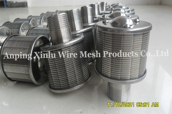 53mm M24 Johnson Wire Strainer Nozzle For ein Aktivkohle-Filter