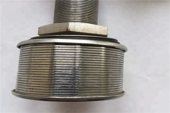 Einröhrige JOhnson Wire Screen Nozzle Flow-Rate 1 Ton Water Filter Nozzle