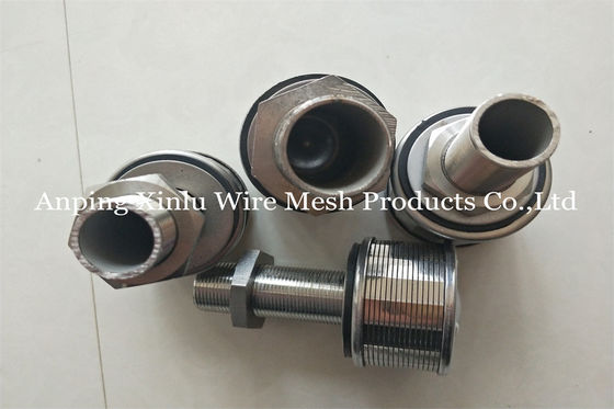 Einröhrige JOhnson Wire Screen Nozzle Flow-Rate 1 Ton Water Filter Nozzle