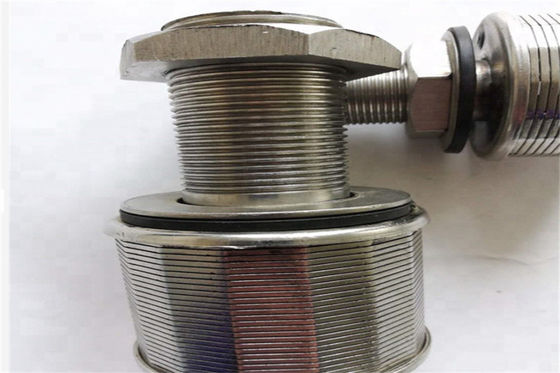 Einröhrige JOhnson Wire Screen Nozzle Flow-Rate 1 Ton Water Filter Nozzle