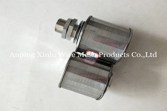 Doppelte Hauptschirm-Düsen-Großkopf-Filter-Düse Johnson Wire Strainer Nozzle