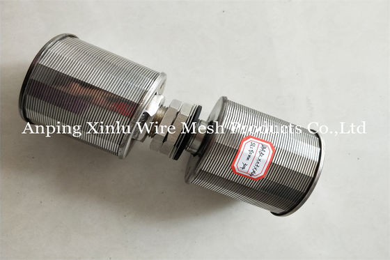 Doppelte Hauptschirm-Düsen-Großkopf-Filter-Düse Johnson Wire Strainer Nozzle