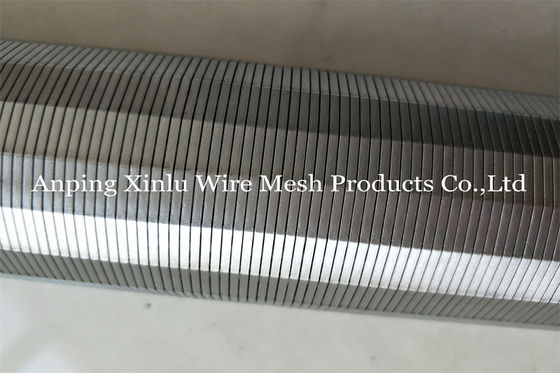 Johnson Type Wedge Wire Stainless-Stahlfiltersieb-Element-zylinderförmiger Schirm