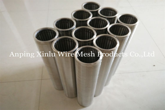 Keil-Draht-Johnson Screen Tube For Replaces SS304 316L veränderbares Filterelement