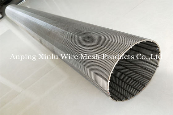 Keil-Draht-Johnson Screen Tube For Replaces SS304 316L veränderbares Filterelement