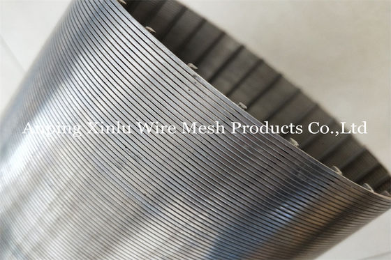 Keil-Draht-Johnson Screen Tube For Replaces SS304 316L veränderbares Filterelement