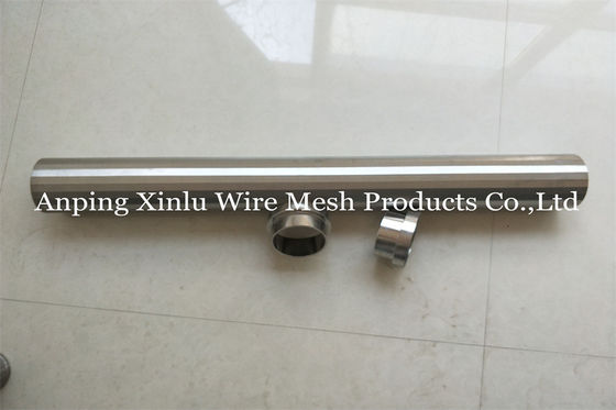 75mm Johnson Vee Wire Wrapped Continuous Slotted Filterrohr-Pumpen-Filter