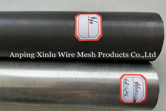 Duplexjohnson wedge wire continuous slotted-Filtersieb-Element des stahl-2507