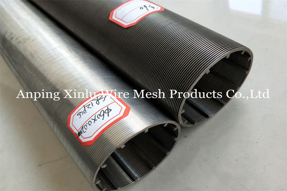 Duplexjohnson wedge wire continuous slotted-Filtersieb-Element des stahl-2507