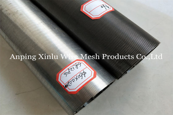 Duplexjohnson wedge wire continuous slotted-Filtersieb-Element des stahl-2507