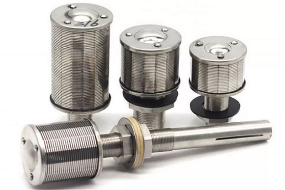 Hastelloy 0.25mm ununterbrochener Wasser-Siebfilter der Schlitz-Sandfilter-Düsen-FOTI