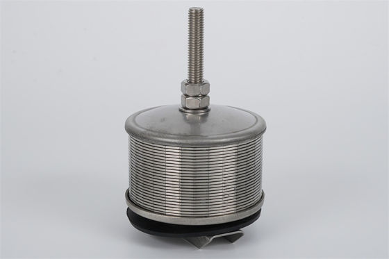 82mm doppelte Filter-doppelten Bodens des Fluss-SS Johnson Screen Nozzle Wedge Wire Düse