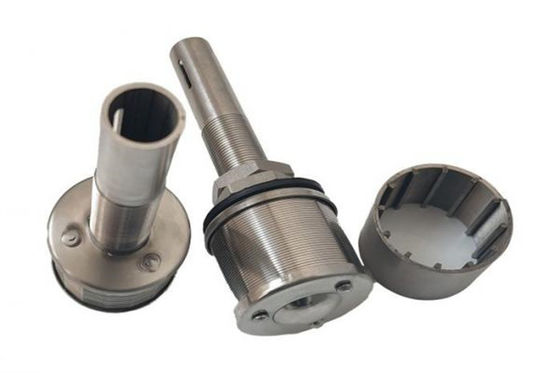 Lange Handzurückhalten-Schirm-Düsen-Edelstahl-Filter-Düse mit Schlitz 0.25mm