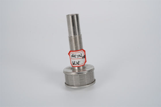 Lange Handzurückhalten-Schirm-Düsen-Edelstahl-Filter-Düse mit Schlitz 0.25mm
