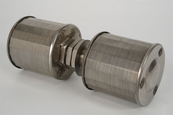 82mm Edelstahl-Draht-Verpackungs-Schirm-Düsen-doppelte Hauptfilter-Düsen