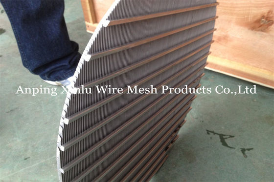 Platte des Durchmesser-500mm Johnson Wedge Wire Screen Flat für die Entstörung und Getreidetrocknung