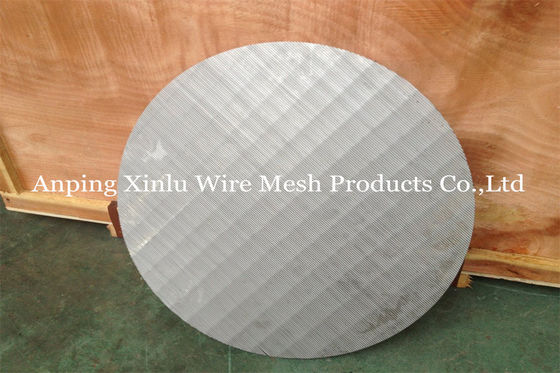 Platte des Durchmesser-500mm Johnson Wedge Wire Screen Flat für die Entstörung und Getreidetrocknung