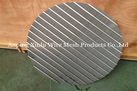 Platte des Durchmesser-500mm Johnson Wedge Wire Screen Flat für die Entstörung und Getreidetrocknung