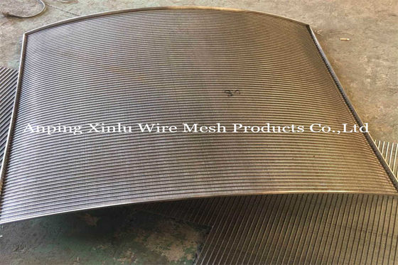 Schlitz 0,04&quot; Johnson Vee Wire Screen Plate Flat-Platte für Weaste-Wasserbehandlung