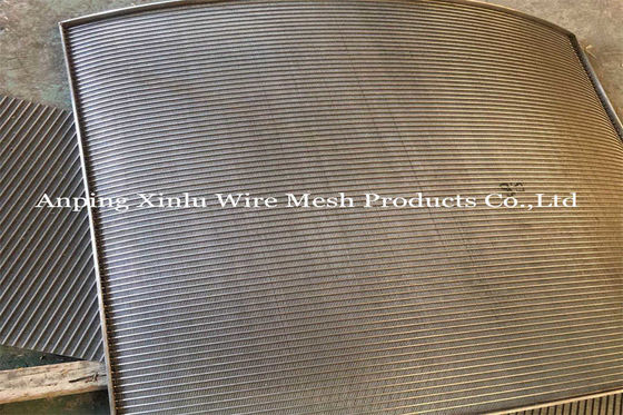Schlitz 0,04&quot; Johnson Vee Wire Screen Plate Flat-Platte für Weaste-Wasserbehandlung