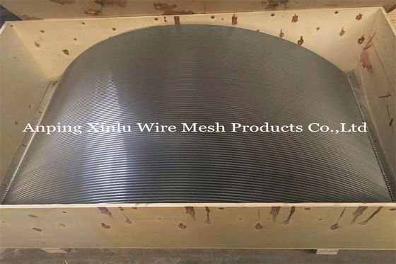 Schlitz 0,04&quot; Johnson Vee Wire Screen Plate Flat-Platte für Weaste-Wasserbehandlung