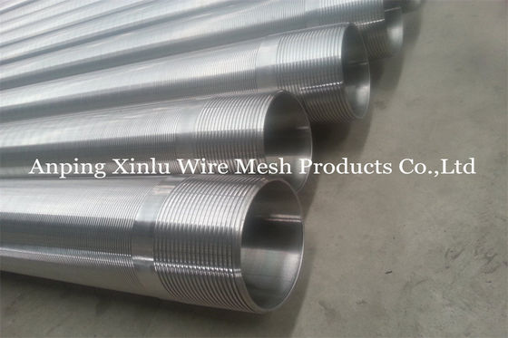 Weibliche verlegte Länge Johnson Wedge Wire Screens For-Filtrations-3000mm