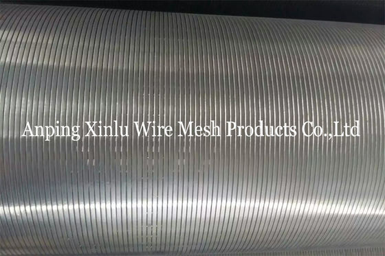 Weibliche verlegte Länge Johnson Wedge Wire Screens For-Filtrations-3000mm