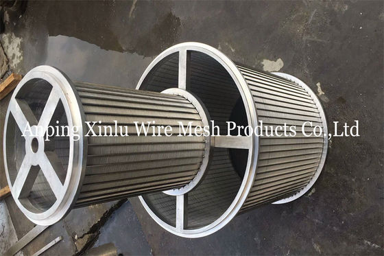 Schweißender Ring Johnson Wedge Wire Screen Pipe mit Punkt-schweißender Technik