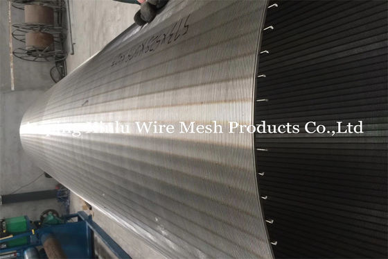 Schweißender Ring Johnson Wedge Wire Screen Pipe mit Punkt-schweißender Technik