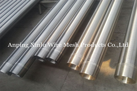 Johnson Stainless Steel Wedge Wire-Filterrohr-Entwässerungssand-Steuerung 3-1/2“