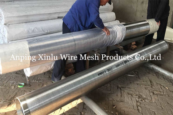 Sand-Steuerung des Edelstahl-304 sortiert Länge Johnson Wire Wrappings 2900mm aus