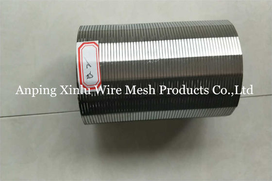 6-5/8“ ununterbrochene Schlitz-Wasser-Brunnen-Vee Wire Screen Polishing For-Sand-Steuerung