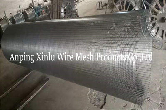 SS zwängen Draht-Trommelsieb Johnson Cylinder Basket Diameter 500 X lang 600mm
