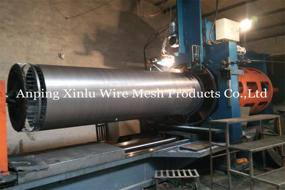 Edelstahl-Trommelsieb-Trommel Johnson Type Wedge Wire OD920mm