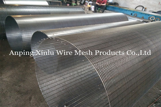 Edelstahl-Trommelsieb-Trommel Johnson Type Wedge Wire OD920mm