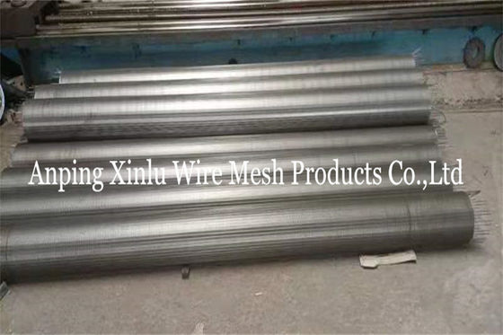 Vee Shaped Continuous Slot Water-Brunnenfilter-Rohr-Edelstahl nicht magnetische 273mm